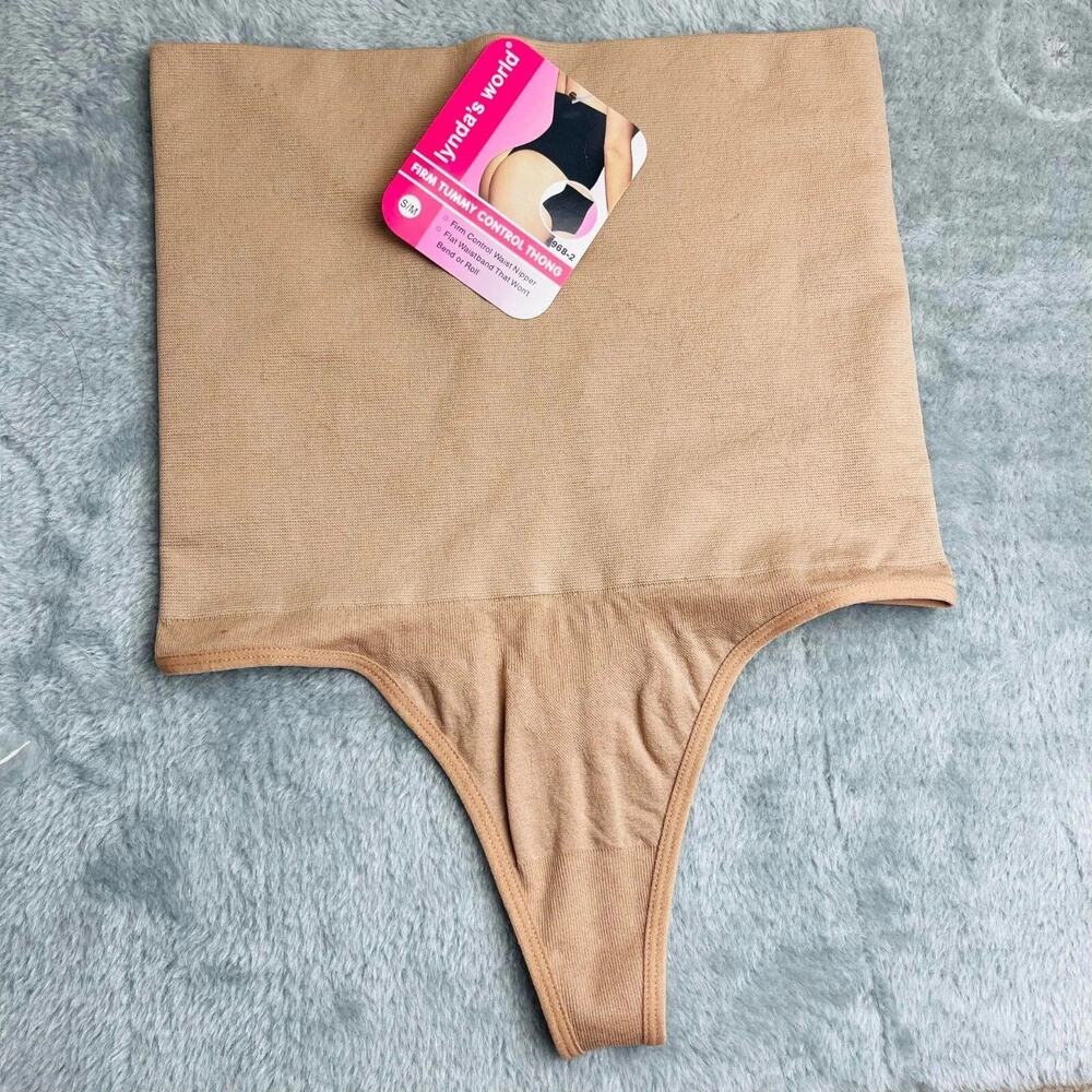 Women's Tummy Control Shapewear Thong No‎ Show Slimming Body Shaper Panties L/XL